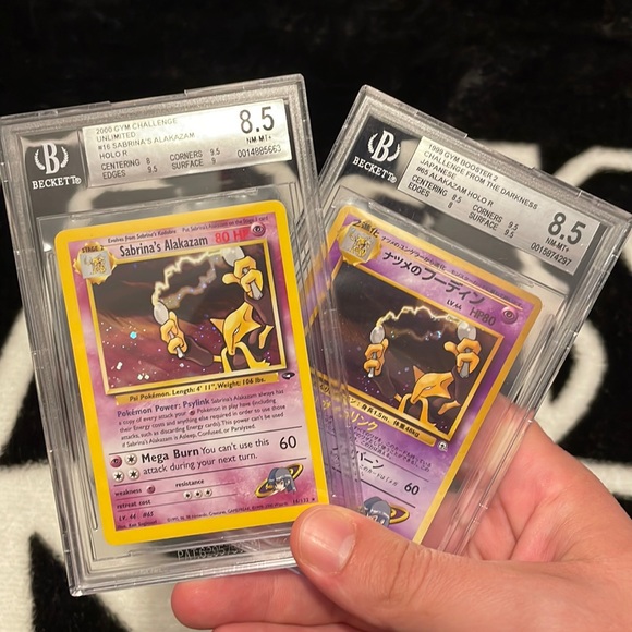 🚨 Sabrina’s Alakazam 8.5 Beckett Combo🚨